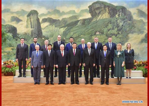 Chinese President Meets United Russia Party Delegation